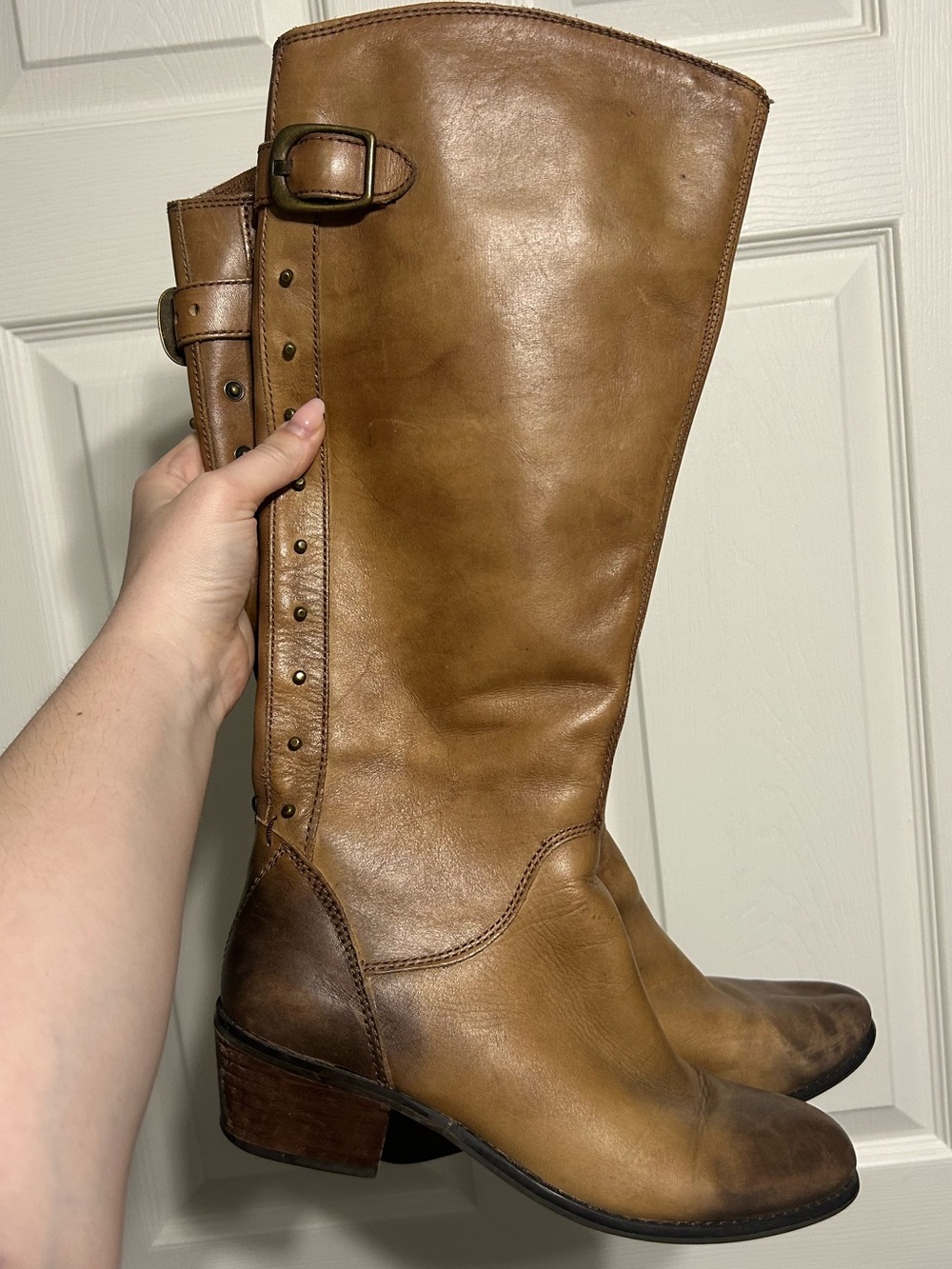Lucky Brand Knee High Leather Boots